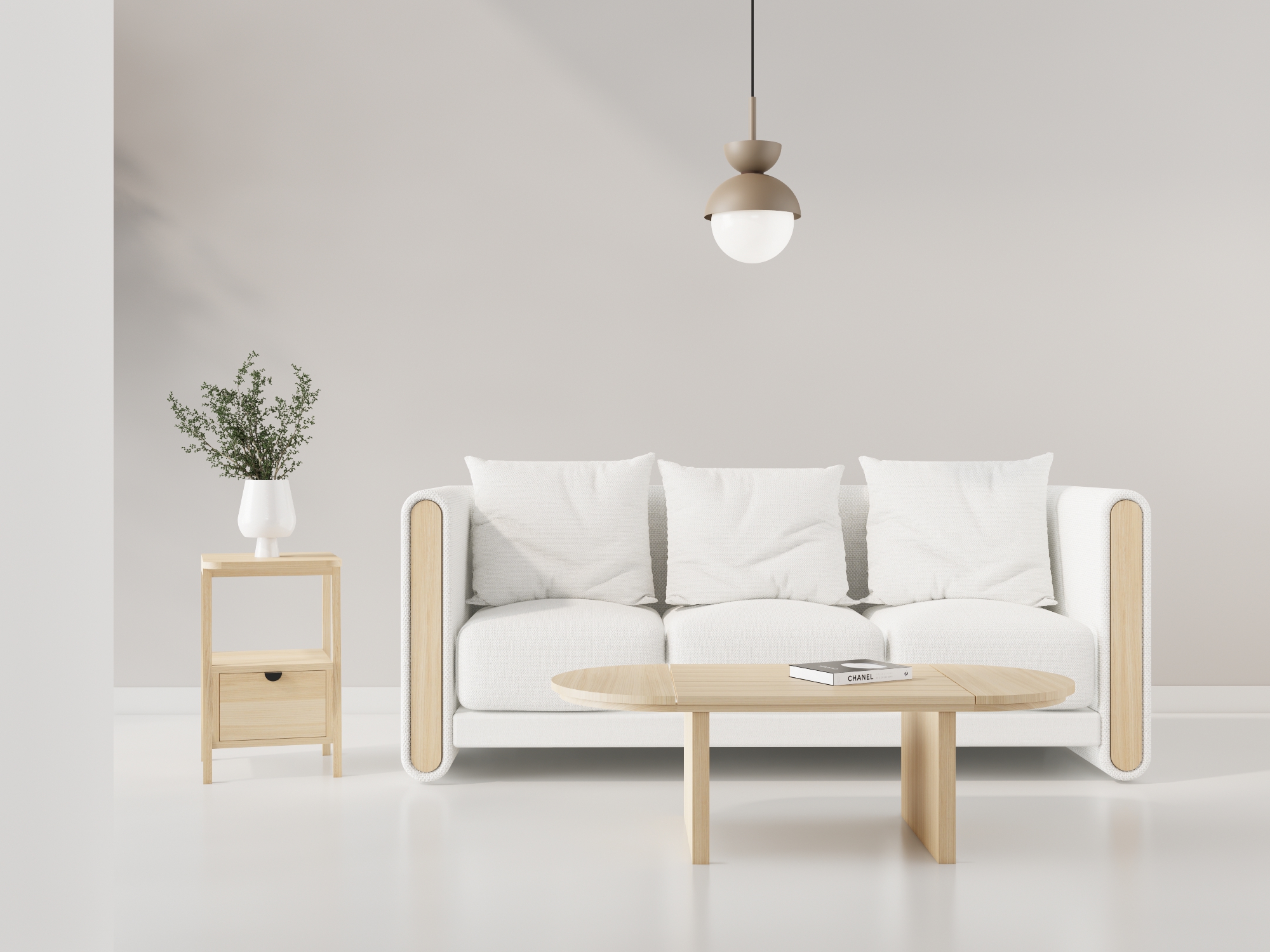 sofa minimalis 3 seater